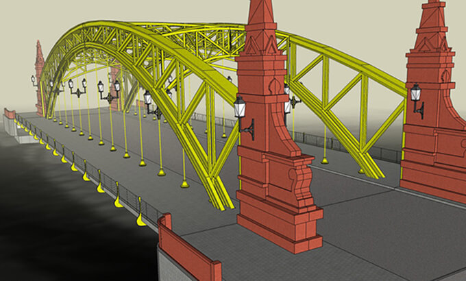 工程施工三维动画 工程动画 施工动画 工业动画